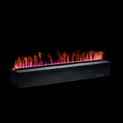 Встраиваемый электрический Schönes feuer 3D-камин FireLine 1200 (черная панель)