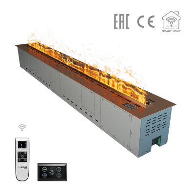 Паровой камин Airtone Vepo 1800 мм (розовое золото зеркало) Паровой камин Airtone Vepo 1800 мм (розовое золото зеркало)
