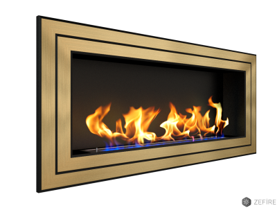 Биокамин Zefire Sirius 1500 латунный Биокамин Zefire Sirius 1500 латунный