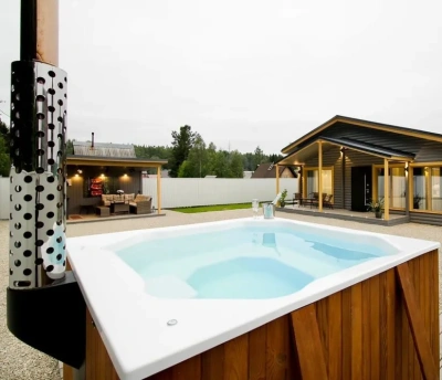 Купель Polar Spa ELITE QUATTRO 200 (термососна темная)