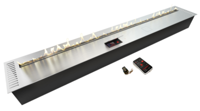 Автоматический биокамин Zefire M 2000 с ДУ шлифованный Автоматический биокамин Zefire M 2000 с ДУ шлифованный