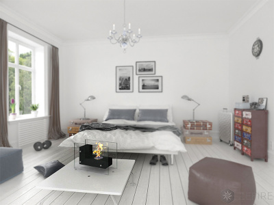 Биокамин Zefire Fidero 500 (черный)