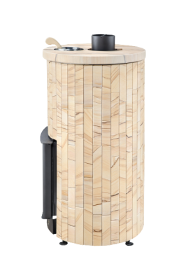  Банная печь Фёрингер Ламель Уют 25 ("Окаменевшее дерево" наборный)