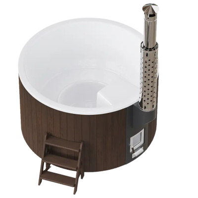 Купель Polar Spa ELITE 180 (термососна темная)