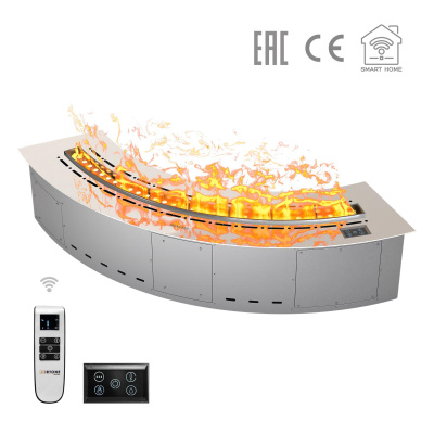 Паровой камин Airtone Vepo Radial 800 мм (зеркало)